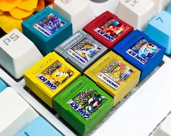 Gameboy keycap, Custom Gameboy Cartridge Keycaps,Custom keycap, father&#39;s Day gifts