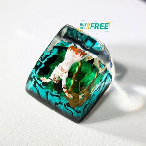 Female ghost Keycap, Halloween keycaps, Ghost Keycap, Horror keycaps, Custom keycap, Artisan keycap, Halloween gift