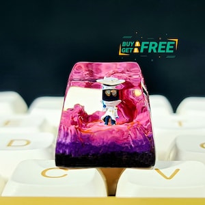 Game keycap, SA profile keycap, Custom keycap, Artisan keycap, Cherry mx keycaps, Resin Keycap set, Gift ideas