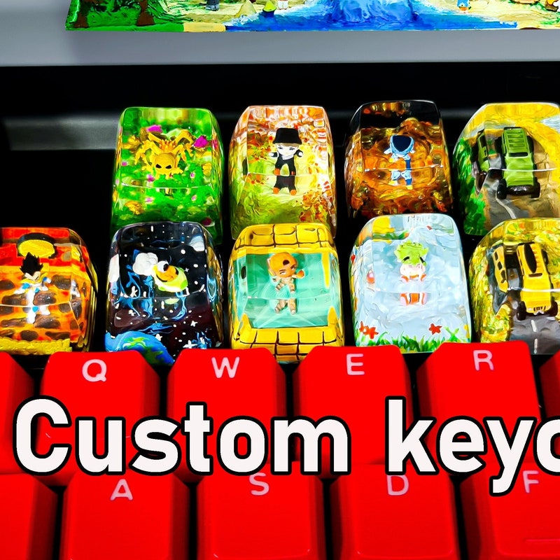 Custom Keycaps - Etsy