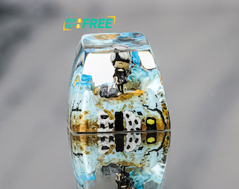 Anime keycap, Game Keycap, Anime keycap, Custom keycap, Artisan keycap, Halloween gift