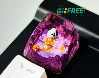 Game Artisan Keycap, ESC Resin Keycap, Resin Handmade Keycap, Anime Character Custom Keycap Game Decoration,Gift