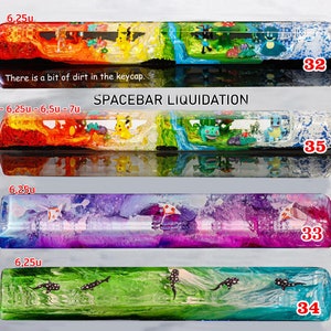 Only 15 USD - 29 USD Spacebar CLEARANCE, clearance spacebar,  Custom Keycap, Artisan Keycap, father's Day gifts, gift