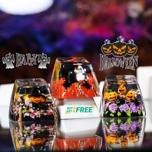 Halloween Keycap, horror Keycap, Ghost Keycap, Custom keycap, Artisan keycap, Halloween gift