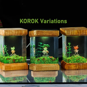 Korok lamp Decoration, Korok Light Night, Game Decoration, Cute Korok, Hestu Gift Golden Stool, LoZ | TOTK | BOTW, Gift