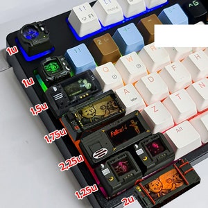 Pi.p B.oy Keycap, Fallout Pi.p B.oy keycap, Custom keycap, Artisan keycap, Resin Keycap set, Gift ideas