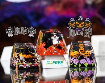 Halloween Keycap, horror Keycap, Ghost Keycap, Custom keycap, Artisan keycap, Halloween gift