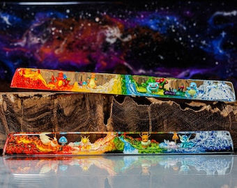 Anime Spacebar Keycap, Custom spacebar, Anime Artisan Keycap, Custom Anime Keycaps, custom Keycap, Gift for him, gift for her.
