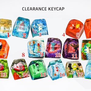 Only 10 USD for 1u Resin keycap liquidation, Liquidate keycap 1u, keycap  1u liquidation, Custom Keycap, Artisan Keycap, Gift