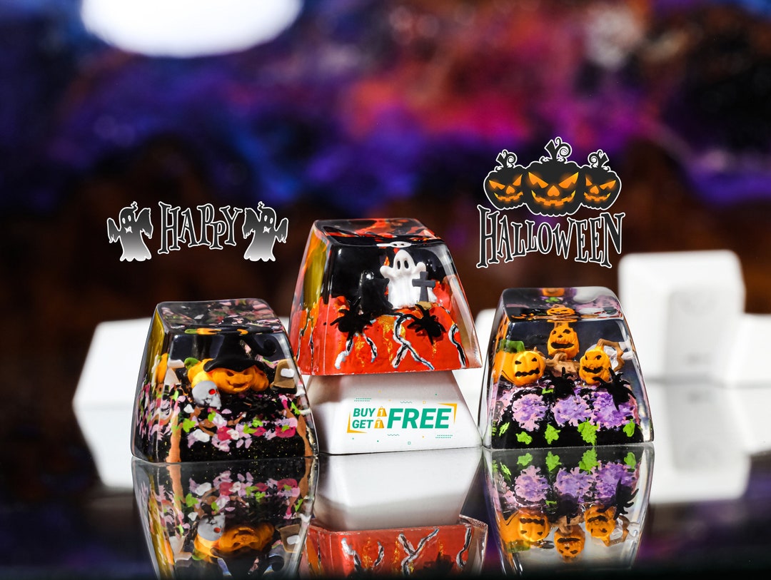Key Cap Ghost Rider Halloween Keycap, Horror Keycap, Ghost Keycap, Custom Keycap, Artisan ...