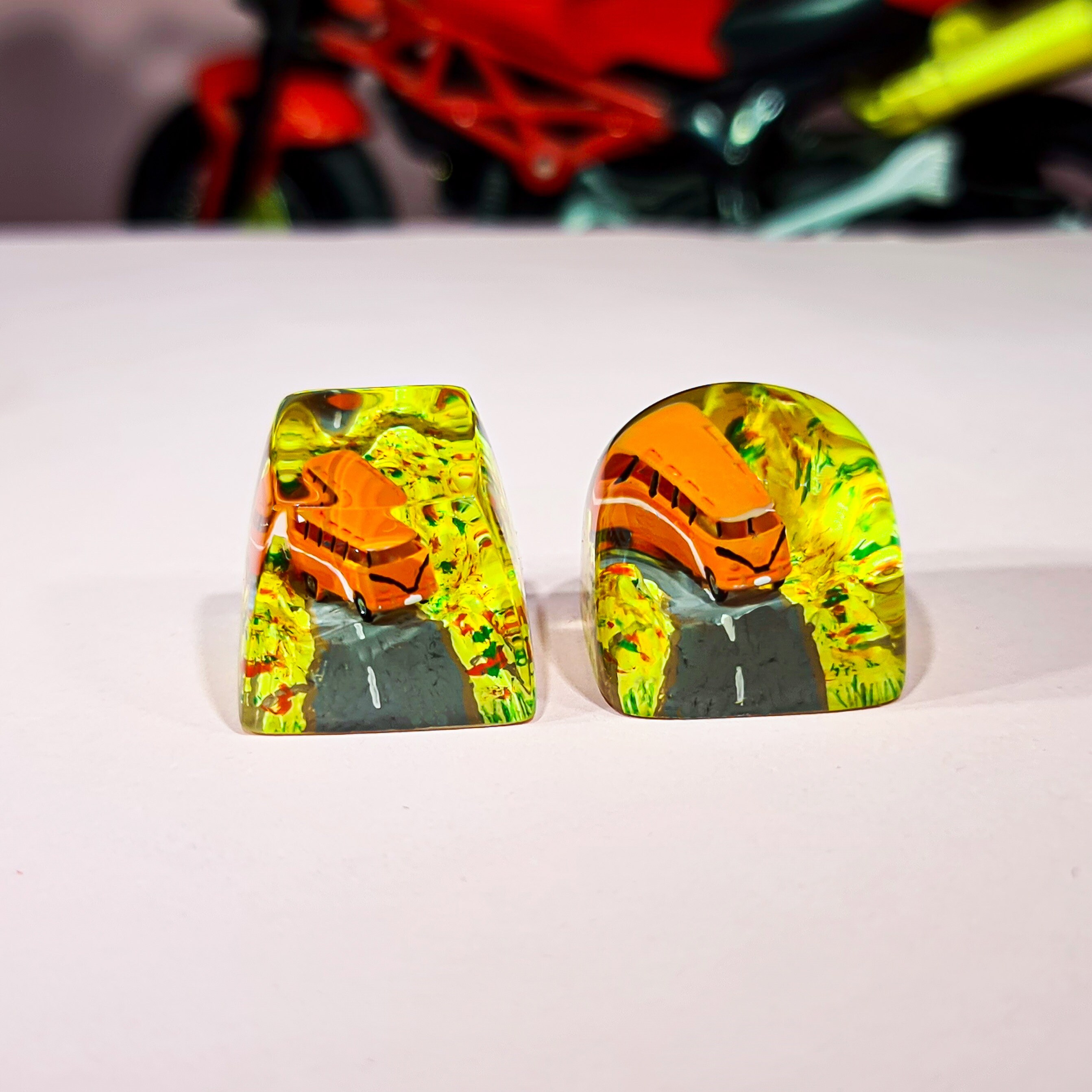 Car Keycap Bus Keycap Anime Keycap Custom Keycap Artisan Etsy