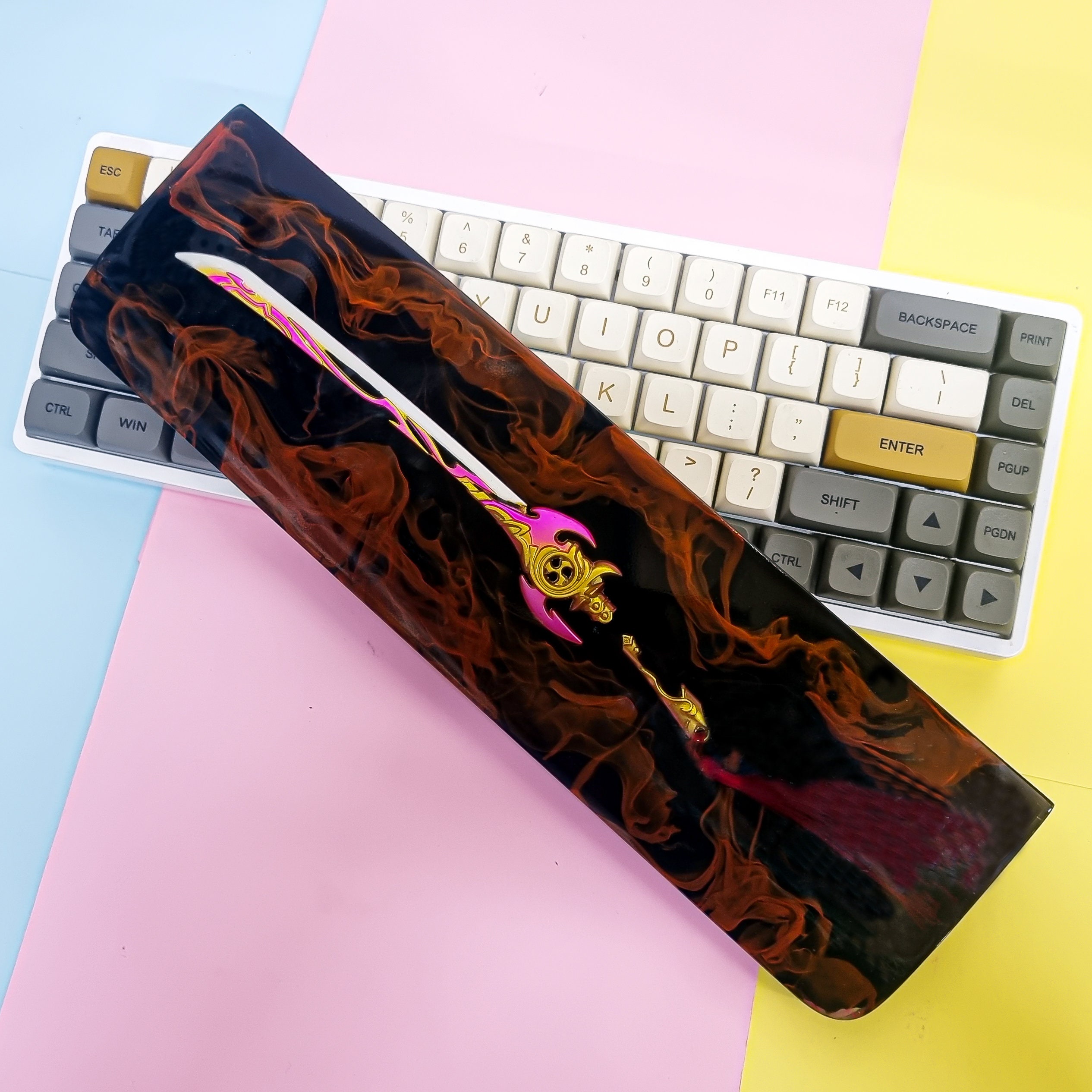 Genshin Sword Wrist Rest Sword Wrist Rest Custom Wrist Rest Etsy
