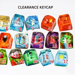 Only 10 USD for 1u Resin keycap liquidation, Liquidate keycap 1u, keycap  1u liquidation, Custom Keycap, Artisan Keycap, Gift