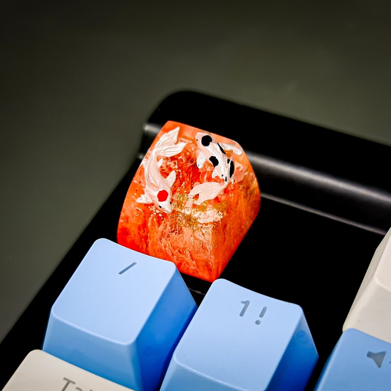 Koi Keycap Koi Fish Keycap Custom Keycap Artisan Keycap - Etsy