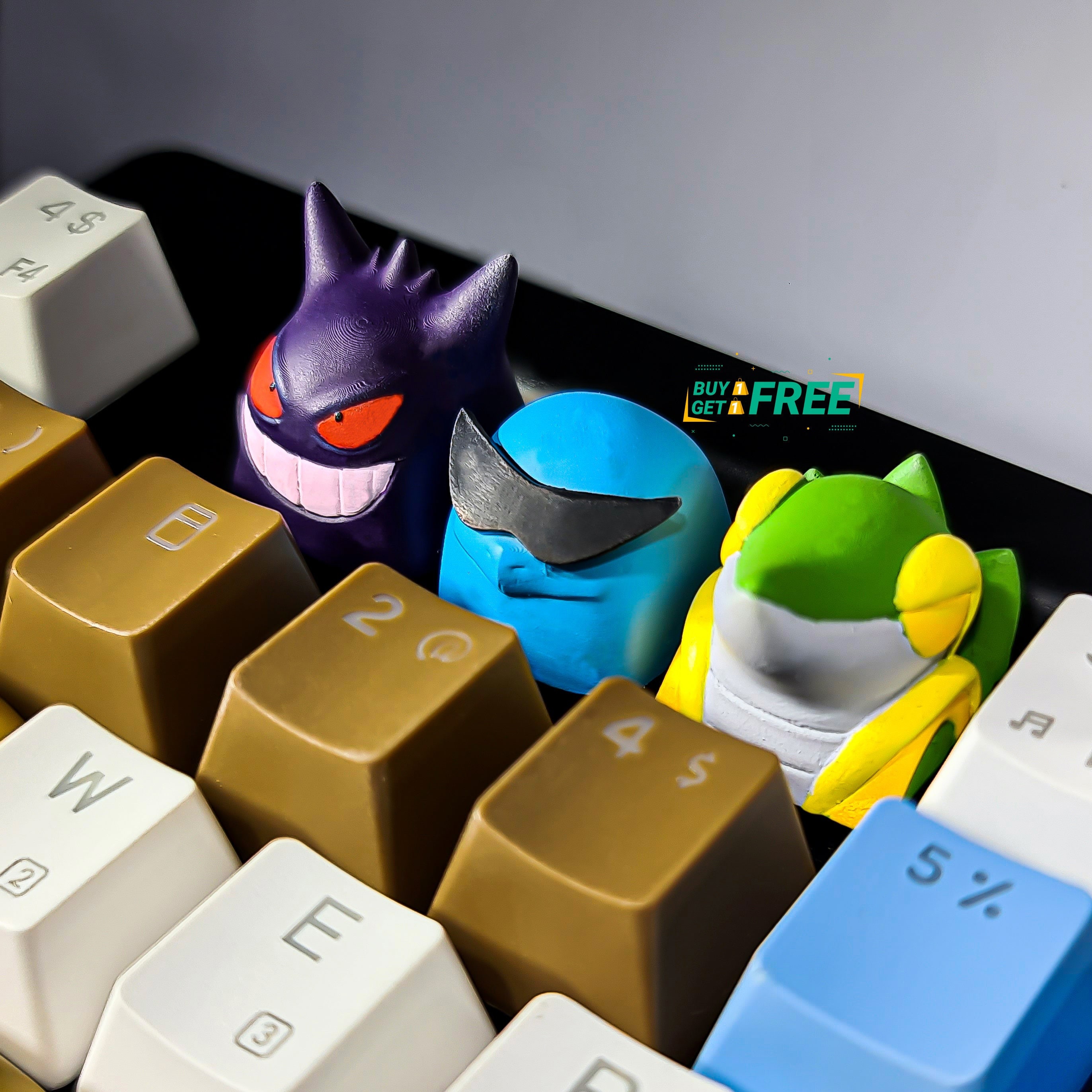 Keyboard Custom Keycaps Pokemon Pokemon Keycaps Official Site _ Snorlax Pokemon Keycap – AAMGV