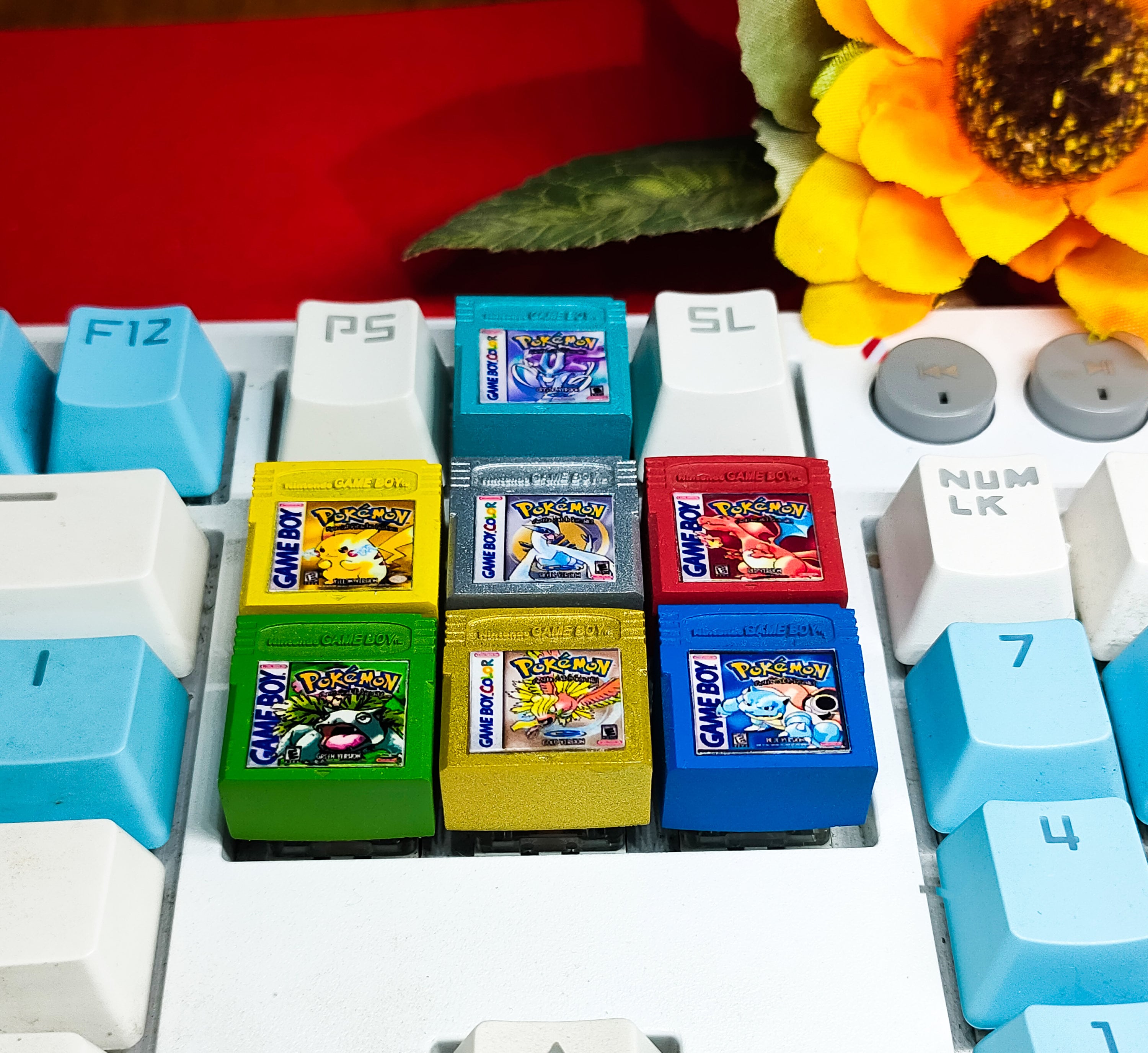 Pokemon Gameboy Keycap / Custom Gameboy Cartridge Keycaps / Etsy Canada