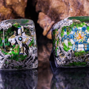 Custom keycap, Gaming keycap, Artisan keycap,Anime artisan Keycaps, Custom Keycap, Keycap gifts, Keycaps Resin
