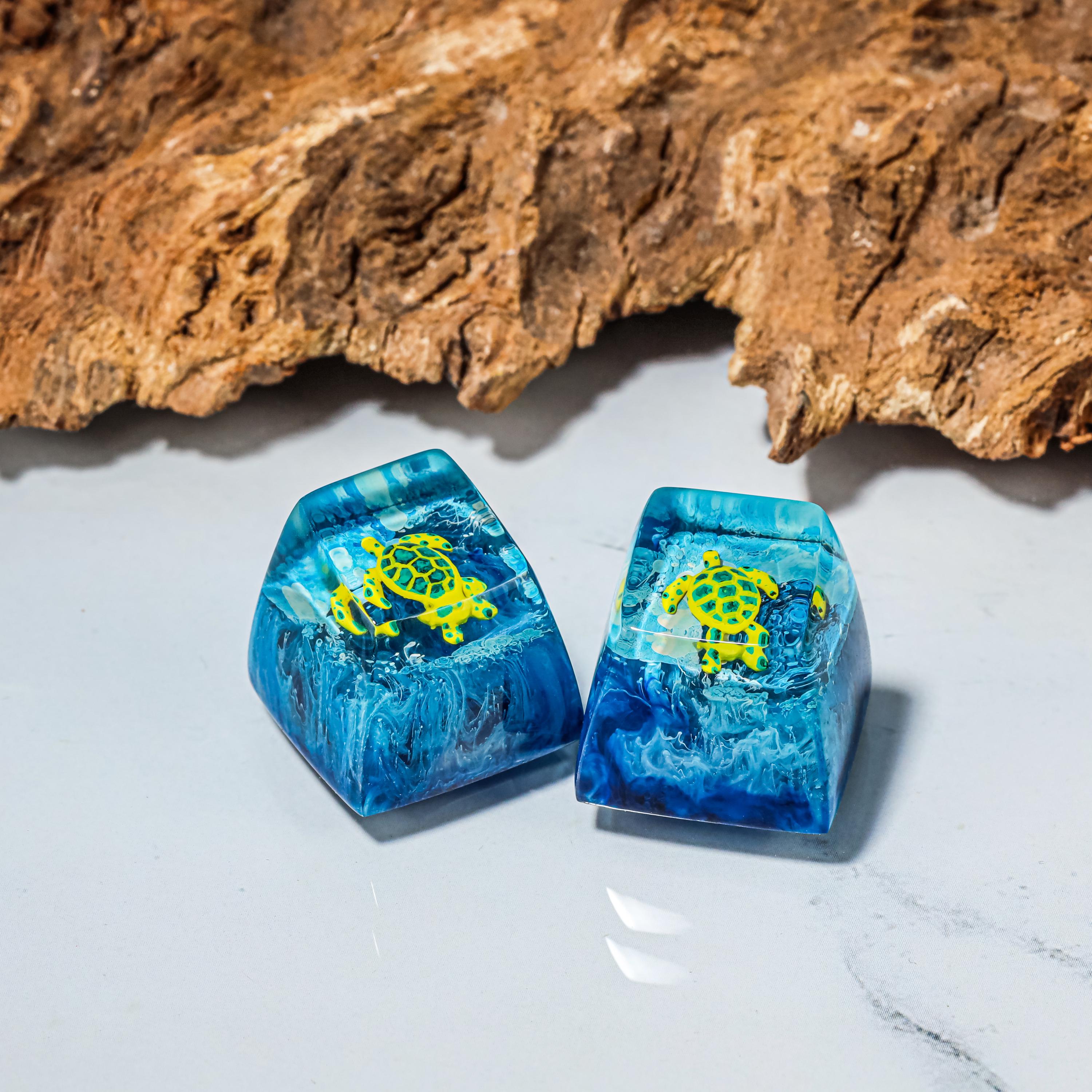 Turtle Keycap Sea Turtle Keycap, Custom Keycap, Artisan Keycap, Cherry Mx Keycaps ...