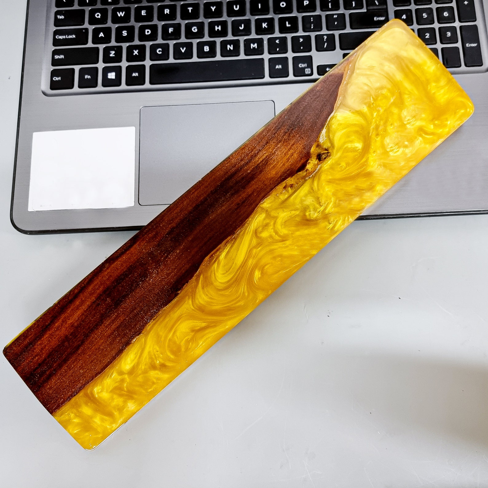 Resin and Wood Wrist Rest Resin Wrist Rest Keyboard Wrist Etsy