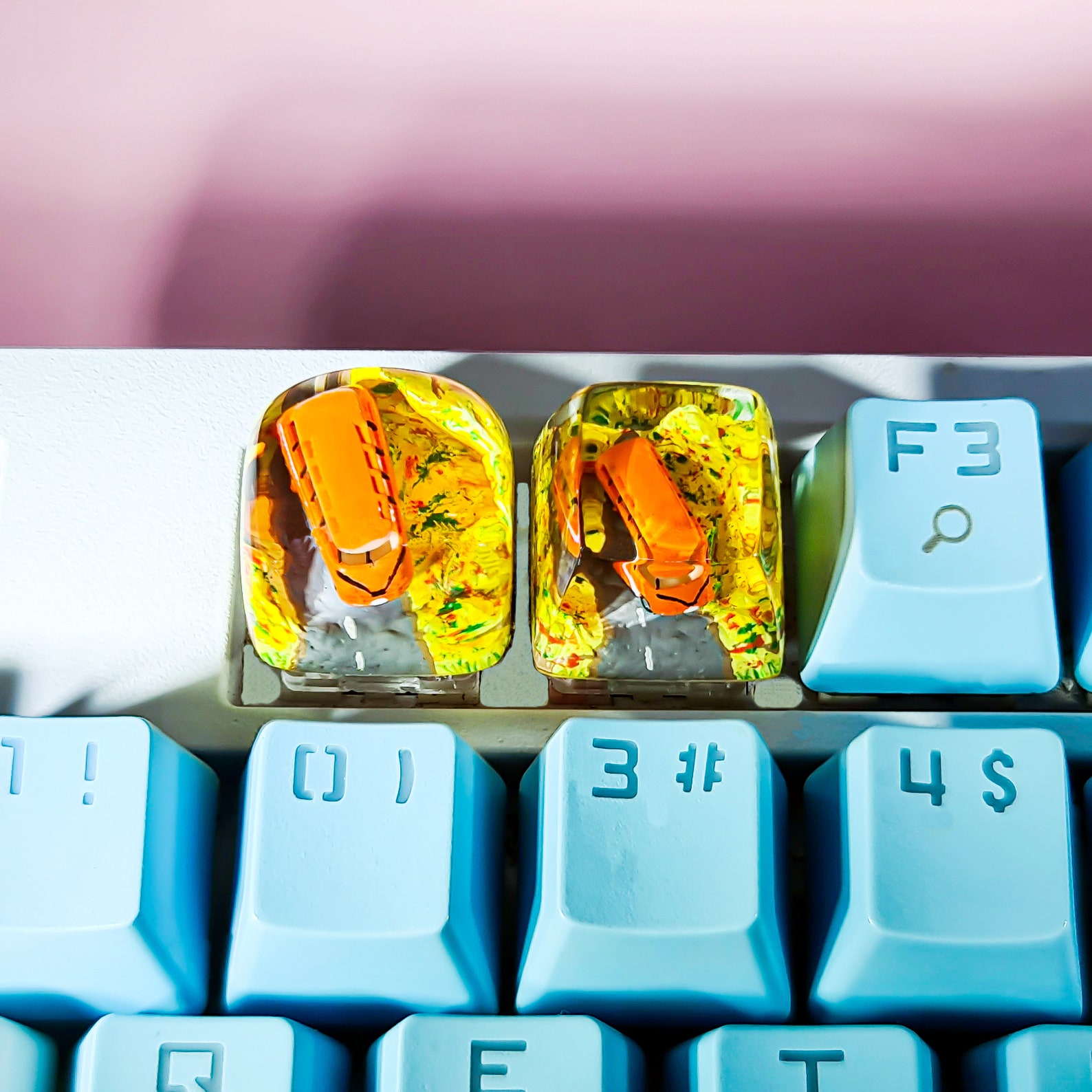 Car Keycap Bus Keycap Anime Keycap Custom Keycap Artisan Etsy