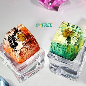 Spider Keycap, Halloween keycap, Horror keycaps, SA profile keycap, Custom keycap, Artisan keycap,  Resin Keycap set, Halloween gift