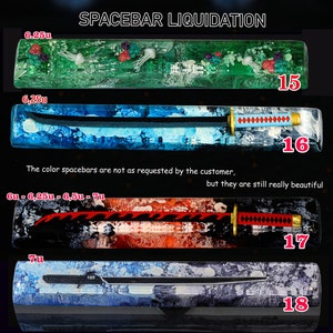 Only 32 USD- 43 USD for Spacebar liquidation, Liquidate the spacebar, Custom Spacebar Keycap, Custom Keycap, Artisan Keycap, Gift ideas