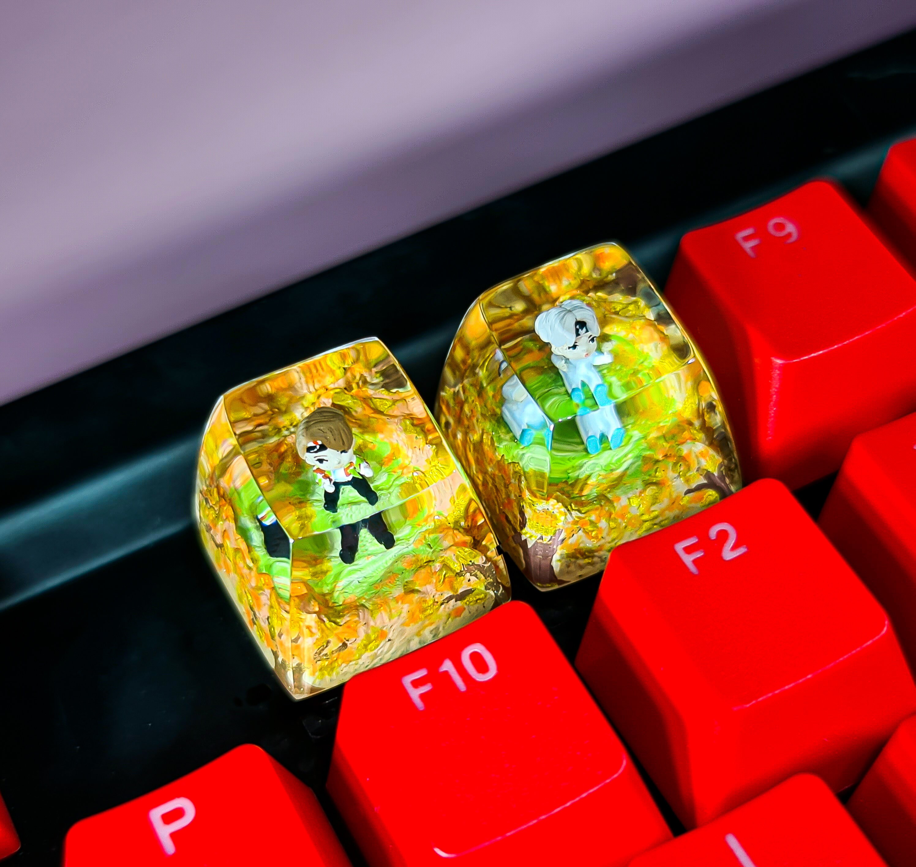 Anime Keycap, Sa Profile Keycap, Custom Keycap, Artisan Keycap, Cherry ...