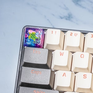 Turtle Keycap Turtle SA Profile Keycap, Handmade Artisan Keycap, Custom Keycap ...