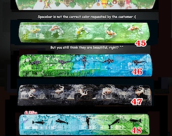 Solo 32 USD - 43 USD para barra espaciadora en liquidación, barra espaciadora en liquidación, tecla de barra espaciadora personalizada, tecla personalizada, tecla artesanal, regalo