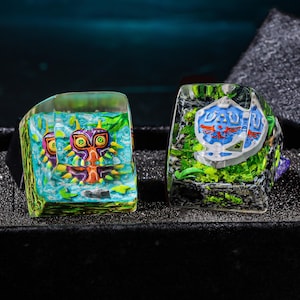 Master sword and shield keycap, Legend of Z resin keycap, Gaming keycap Gaming gifts, Artisan keycap,Anime artisan Keycaps, Custom Keycap