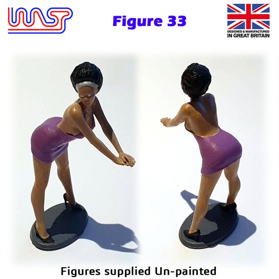Trackside Figure Scenery Display No 33 New 1:32 Scale WASP 