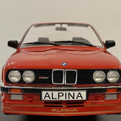 BMW Alpina shops C2 2.7 Red Convertible 1:18 Scale MCG 18223