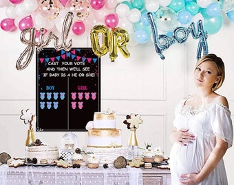 Gender Reveal balloon- Baby shower game & decor
