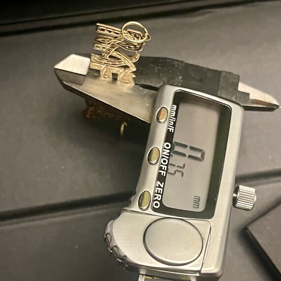 10K Massiv Gelbgold Name Anhänger Personalisiert