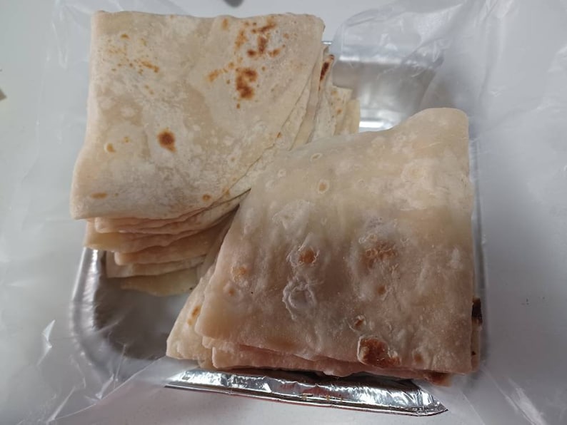 Caribbean Paratha Roti Roti Skin Buss up Shot 8pc Etsy