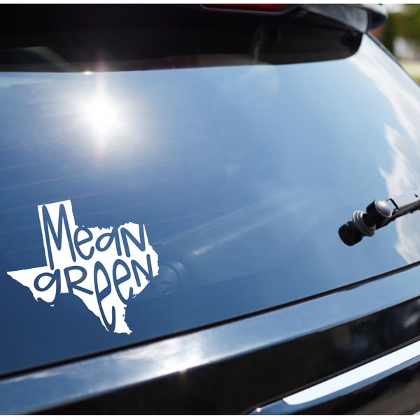 Mean Green Unt Sticker Etsy
