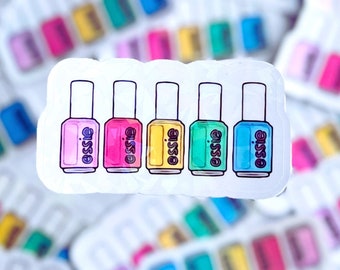 Finger Nail Polish Sticker, Gel Nail Polish, Nail Tech Sticker
