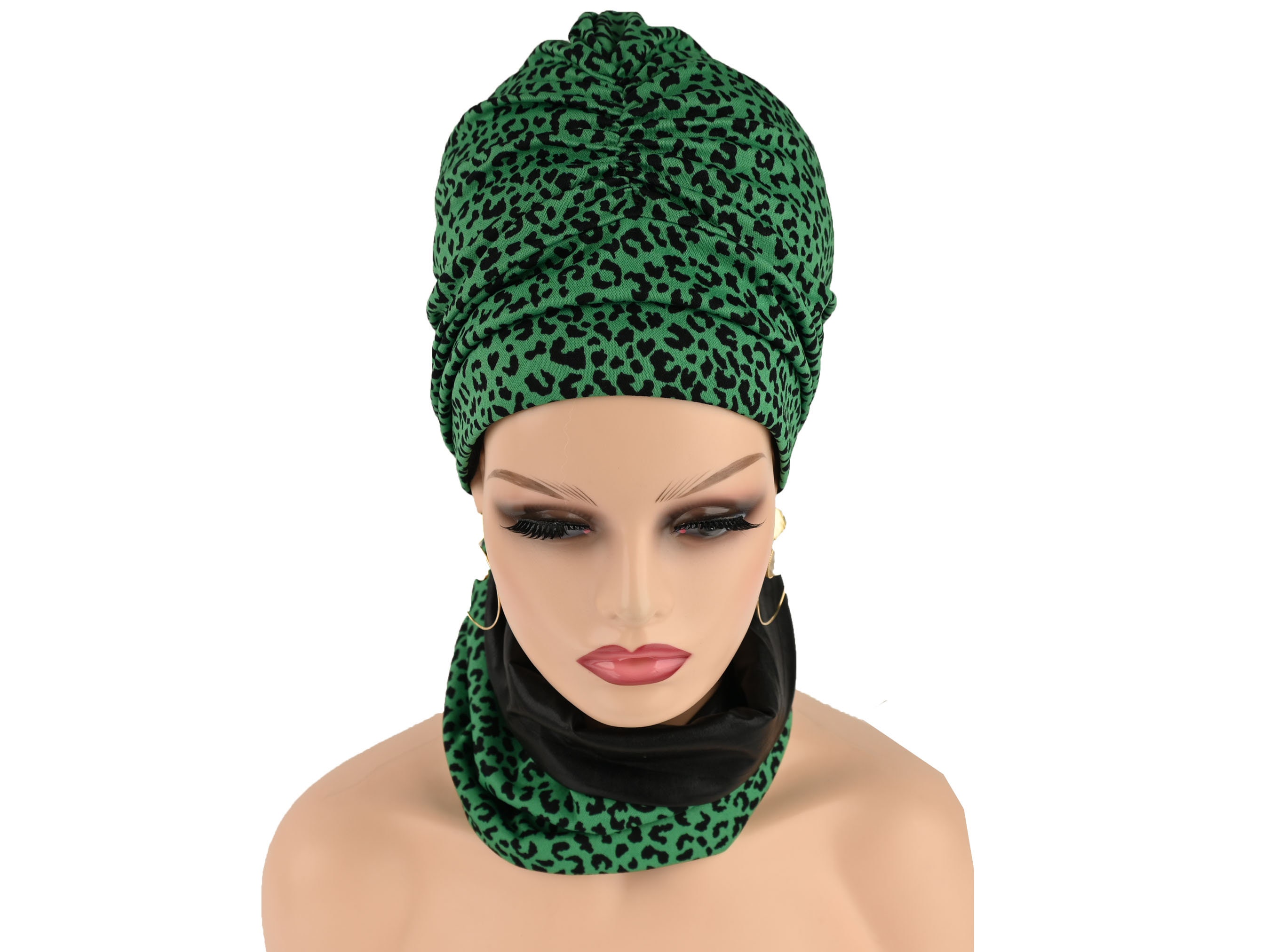 tied turban