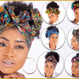 Wire Headbands, African Print Headbands, Boho Headbands, Dolly bow headband, Chic Headbands