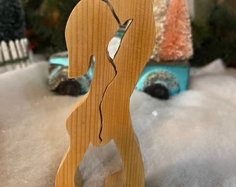 Handmade Kissing Couple