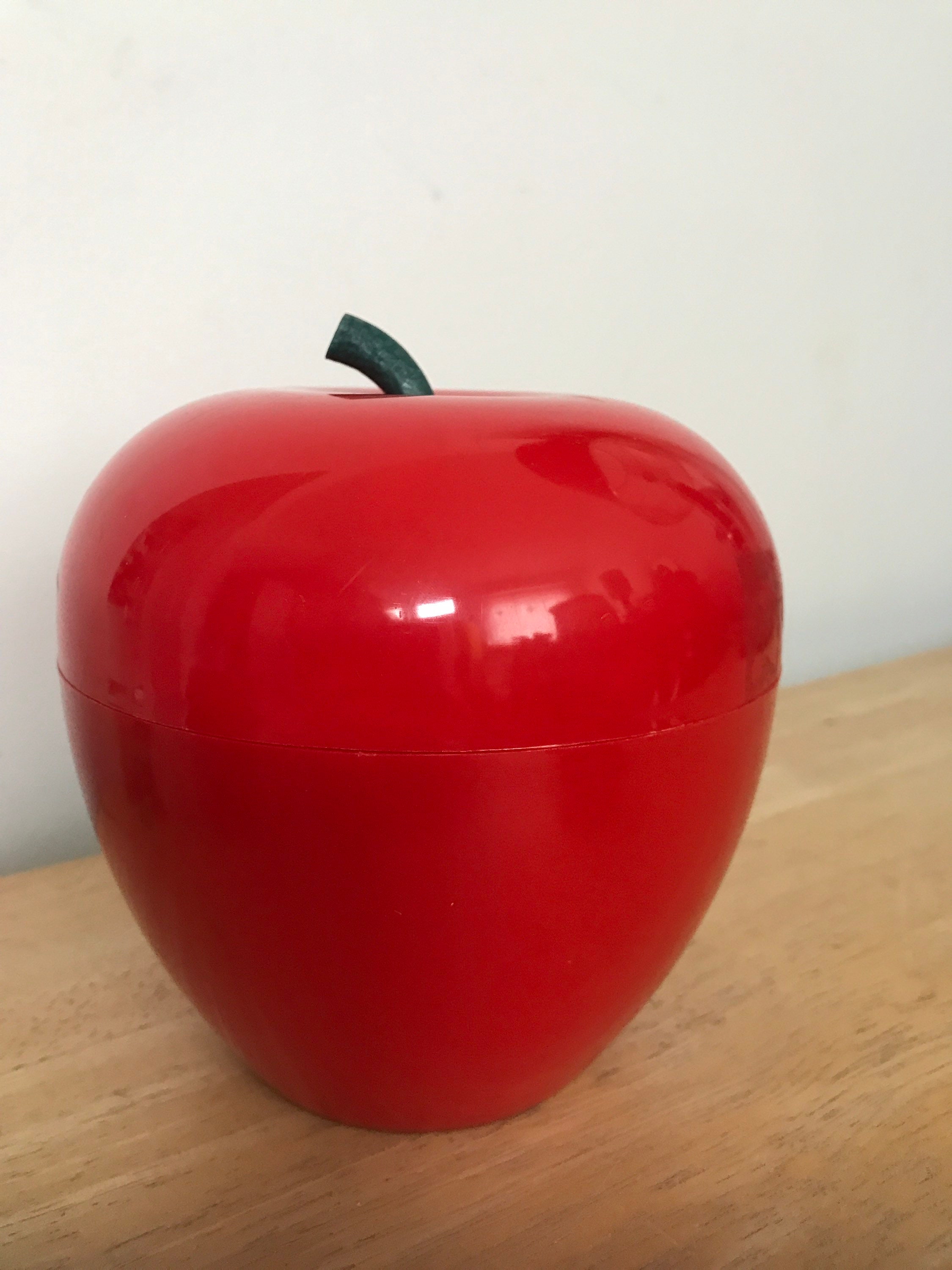 Seau à Glaçons Pomme Rouge, Made in France, Circa 1970