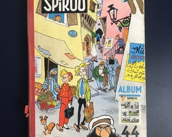 Album of the Journal de Spirou number 44 edition J.Dupuis 1953