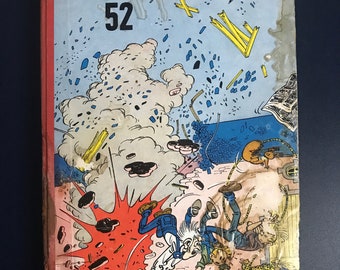 Album of the Journal de Spirou number 52 edition J.Dupuis 1955