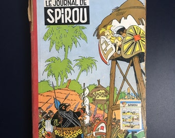 Journal de Spirou album number 45 edition J.Dupuis 1953