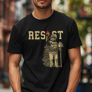 Smokey Bear Resist Shirt, Environmental Activism Tshirt, National Park Shirt, Protect Our National Parks Tee, Parks Over Profit Granola Girl