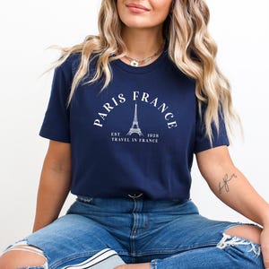 Paris France T-Shirt,Travel To France Shirt, Eiffel Tower Shirt, France Shirt, Gift For Paris Lover, Vacation in Paris Shirt, Gift for Her