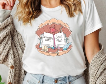 Book Girl Summer Shirt: Bookish Reader Tee