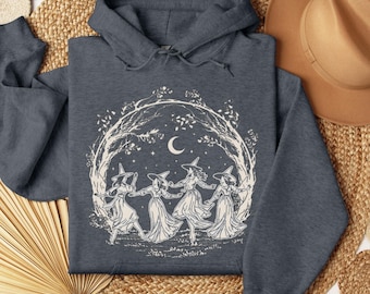 Witch Shirt: Vintage Girls Will Be Girls, Retro Witchy Halloween Tee