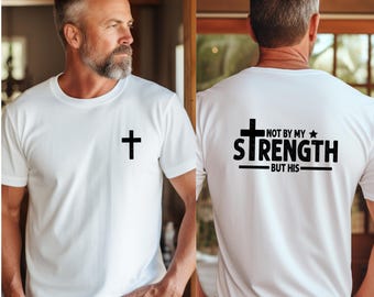 Men's Christian T-Shirt: Bible Verse Faith Shirt