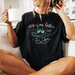 Comfort Colors® See You Later Alligator Teacher Shirt, Last Day of School Shirt, End of Year Teacher Shirt, Teacher Summer Gift,Teacher Gift